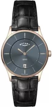 Rotary Watch Ultra Slim Gents - Grey