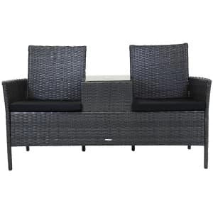 Charles Bentley Amalfi Rattan Love Seat