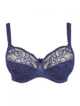 Fantasie Jacqueline lace underwired side support bra Blue