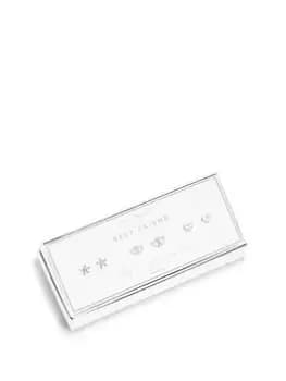 Joma Jewellery Occasion Earring Box , Best Friend , Silver , Earrings , Set Of 3 Earrings
