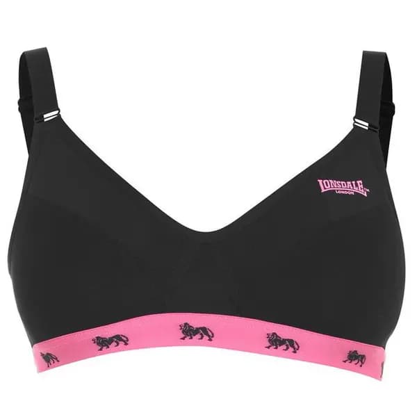 Lonsdale Sports Bra Ladies - Black 38E