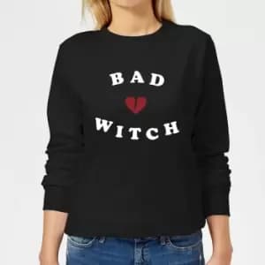 Bad Witch Womens Sweatshirt - Black - L - Black