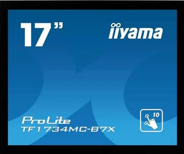 iiyama ProLite TF1734MC-B7X Touch Screen monitor 43.2cm (17") 1280 x 1024 pixels Multi-touch Black