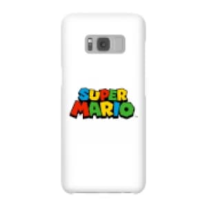 Nintendo Super Mario Colour Logo Phone Case - Samsung S8 - Snap Case - Gloss