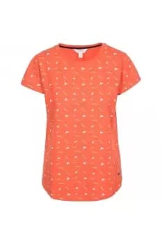 Carolyn Short Sleeved Patterned T Shirt