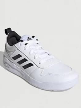 adidas Tensaur Kids, White/Black, Size 12