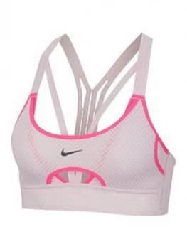 Nike Light Support Indy Sports Bra - Pink, Size XL, Women