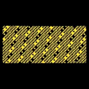 Harry Potter Hufflepuff Pattern Gaming Mouse Mat - Large