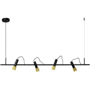 Lucide DUELE - Bar Pendant Light - LED - 4x5W 3000K - Black