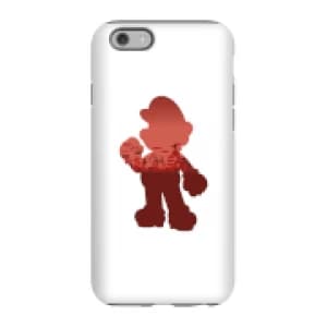 Nintendo Super Mario Mario Silhouette Phone Case - iPhone 6 - Tough Case - Gloss