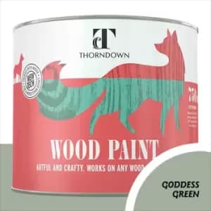 Thorndown Goddess Green Satin Interior and Exterior Wood Paint 750ml