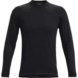 Under Armour Run Long Sleeve T Shirt Mens - Black