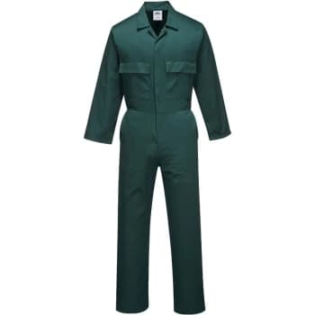 S999 sz S Green Work Euro Boiler Suit Coverall Overall PPE Mechanic - Portwest