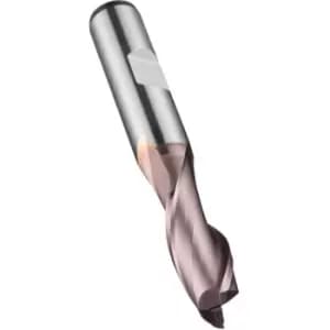 C139 11.00MM HSS-E-PM 2 Flute Flatted Shank Slot Drill - TiCN Coated DIN 844 K