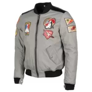 Helstons LYNX Tissu Nylon Silver M