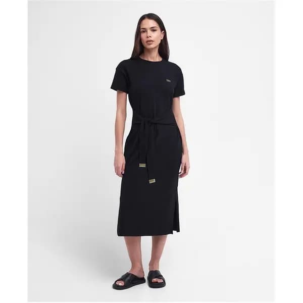 Barbour International Whitson Midi Dress - Black 10