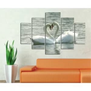 ST085 Multicolor Decorative MDF Painting (5 Pieces)