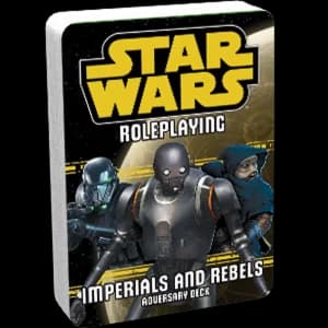 Star Wars Roleplaying Imperials and Rebels III Adversary Deck