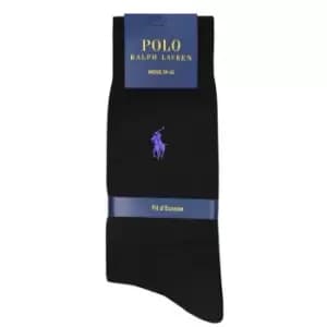 Polo Ralph Lauren Logo Knit Socks - Blue
