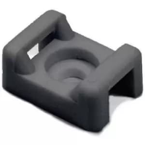 HellermannTyton CTM0-PA66-BK Cable mount Screw fixing, Rivets 151-30300 Black