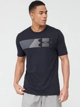 Urban Armor Gear Sportstyle Fast Left Chest 2.0 T-Shirt - Black/Grey Size M Men