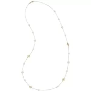 Tory Burch Kira Pearl Necklace - White