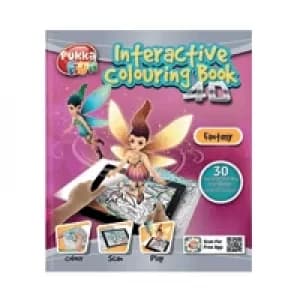 Pukka Fun Interactive Colouring Book 4D Fantasy 8425-FUN