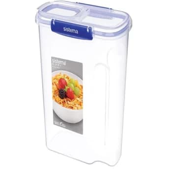 Sistema 4.2L Cereal Box - Clear w/Blue