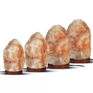 Aquarius Himalayan Crystal Salt Lamp Large: 23.5Cm (h) X 15Cm (w) X 15Cm (d)