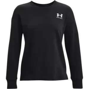 Under Armour Fleece Oversize Crew - Black