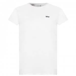 Lee Cooper Cooper Essentials Crew Neck T Shirt Mens - White
