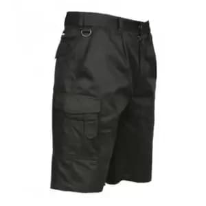 Portwest Mens Combat Shorts (L) (Black)