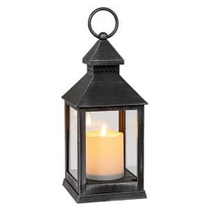 Eternal Flame Lantern Black Small