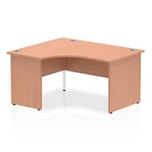 Dynamic Computer Desk Evolve Plus ICDLP14BCH Rectangular MFC 1400 mm x 1600 mm x 730 mm BEECH