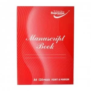 Supreme Products A4 120pg Manscr 83