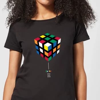 Blow Your Mind Womens T-Shirt - Black - L - Black