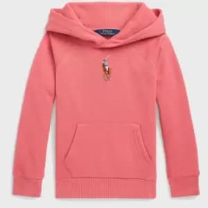 Polo Ralph Lauren Girls Magic Fleece Back Cotton-Blend Hoodie - 4 Years