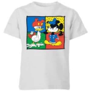 Disney Mickey And Donald Clothes Swap Kids T-Shirt - Grey - 11-12 Years