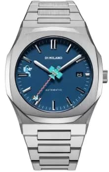 D1 Milano Watch Automatico Retro Blue