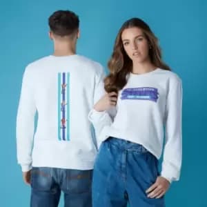 Sega Street Of Rage Unisex Sweatshirt - White - M
