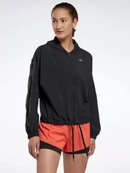 Reebok Running Jacket, Black, Size L, Women