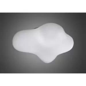 Ceiling light Eos 4 Bulbs E27 Outdoor IP44, opal white