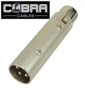 DMX Adaptor 3 Pin Male to 5 Pin Female XLR