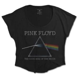 Pink Floyd - Dark Side of The Moon Refract Dolman Womens X-Large T-Shirt - Black