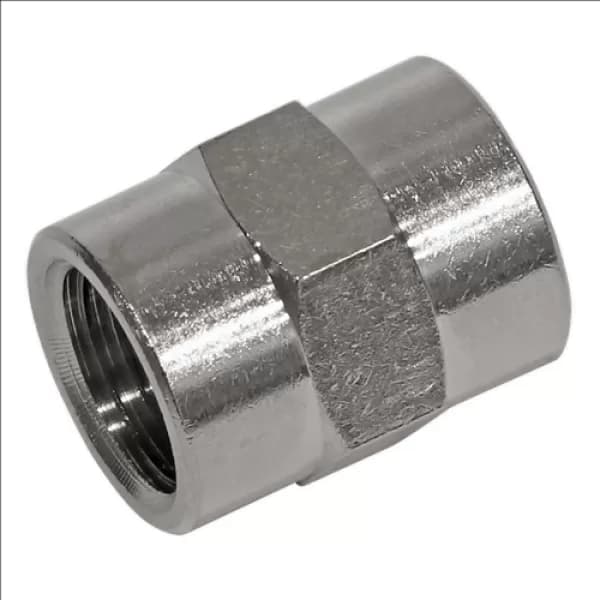 Sealey SA1/1414FF Double Female Union 1/4BSP to 1/4BSP