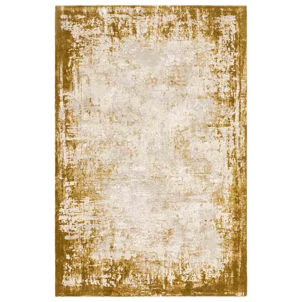 Asiatic Kuza 160X230Cm Border Gold Rug KUZA1602300004