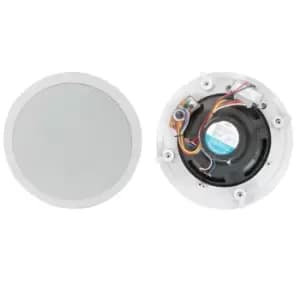 8" Round Ceiling / Wall Speaker 100V / 8Ohm Line 2 Way Premium PA Surround