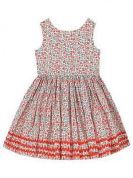 Cath Kidston Girls Ditsy Sleeveless Dress - Stone