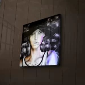 2828?ACT-31 Multicolor Decorative LED Lighted Canvas Painting