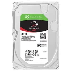 Seagate IronWolf Pro 8TB NAS Internal Hard Drive 3.5" SATA III HDD - OEM
